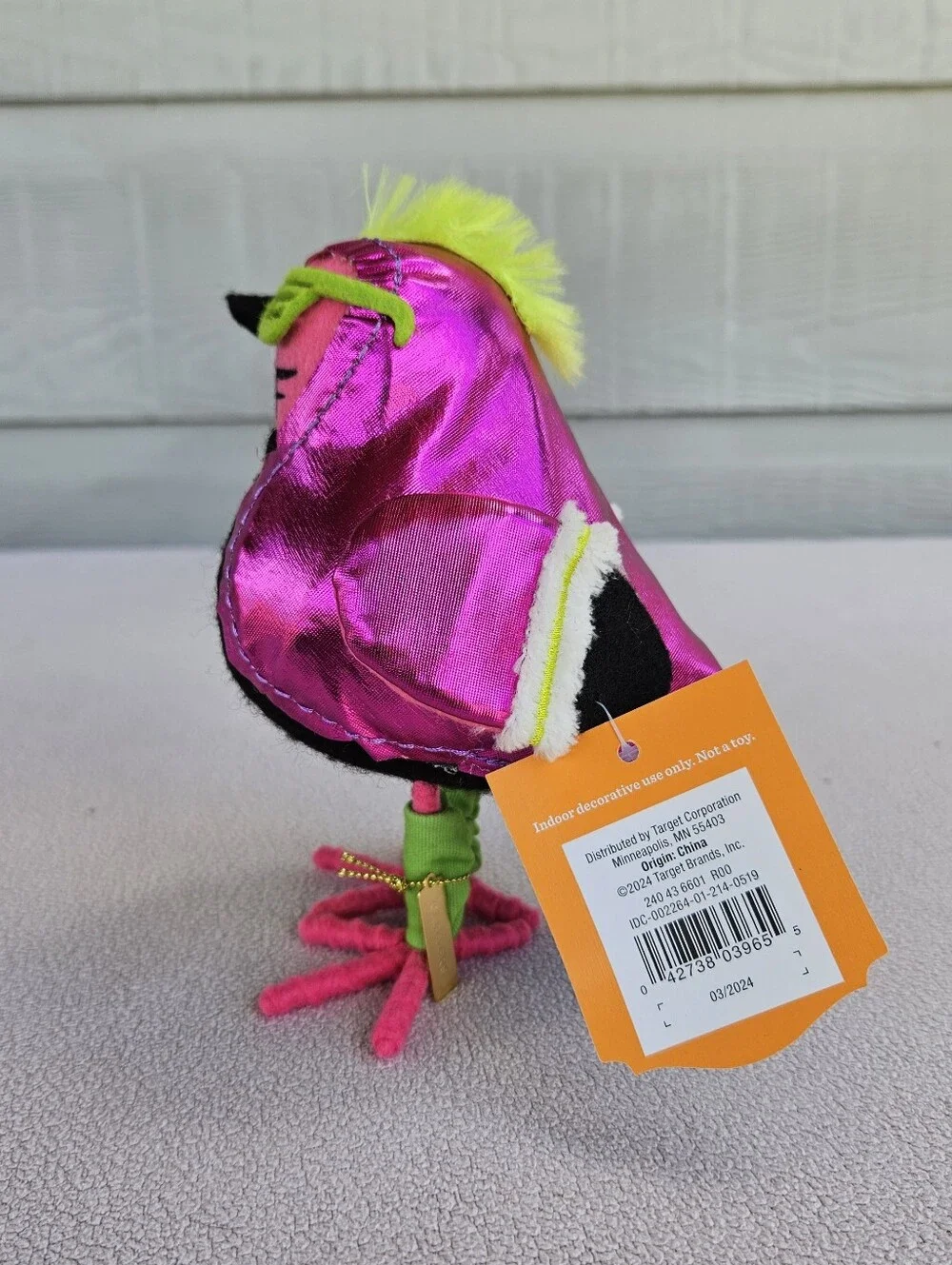 Target Hyde & Eek Felt Bird Featherly Friends Halloween 2024 Glitters Leg Warmer
